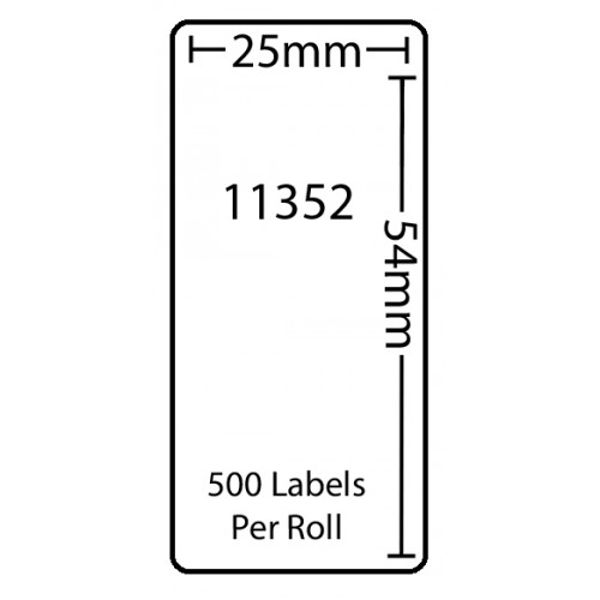 Picture of 11352 - 500 X 54mm X 25mm DYMO Compatible Labels